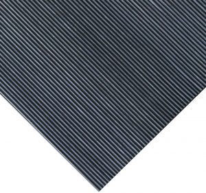 corrugated rubber floor matting