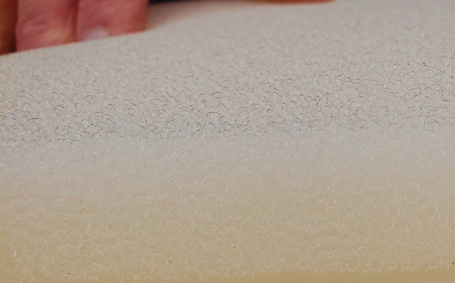 White Reticulated Foam